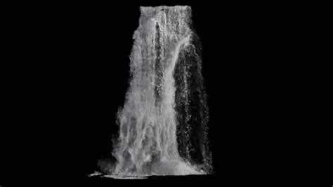 Royalty Free Waterfall Texture Seamless Loop 4k Isolated On