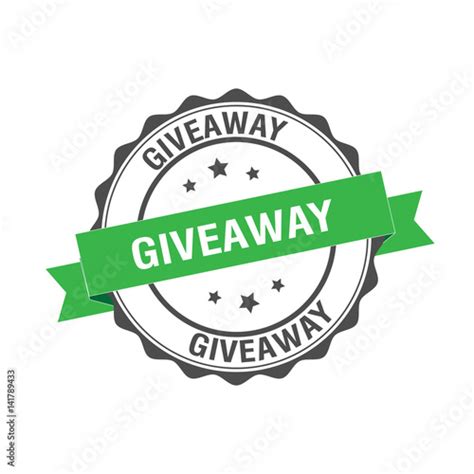 Giveaway Stamp Illustration Stock Image And Royalty Free Vector Files