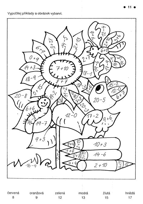 11 2184×3117 Píxeles Math For Kids Math Coloring Worksheets