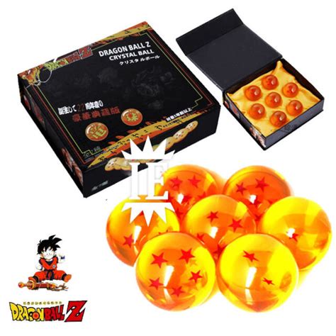 It is the first animated dragon ball movie in seventeen years to have a theatrical release since the. Dragon Ball Set 7 Balls Of Dragon Box Figure Dragonball Z Sphere Star New | eBay