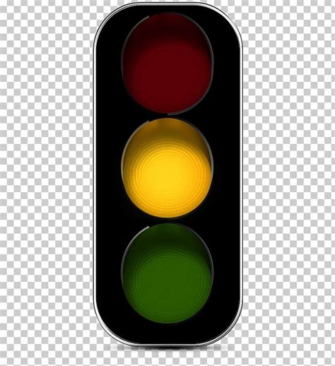 Cartoon Traffic Light Light Yellow Traffic Clip Clipart Clipground
