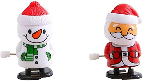 Zghybd Christmas Wind Up Clockwork Toy For Children Party Ts Santa