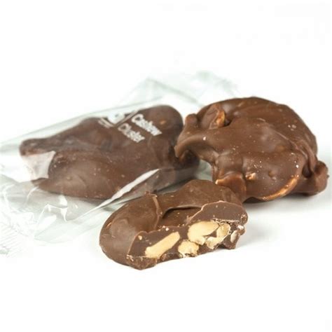 Milk Chocolate Cashew Clusters 10 Lbs Giannios Candy Bulk Nuts 4 You