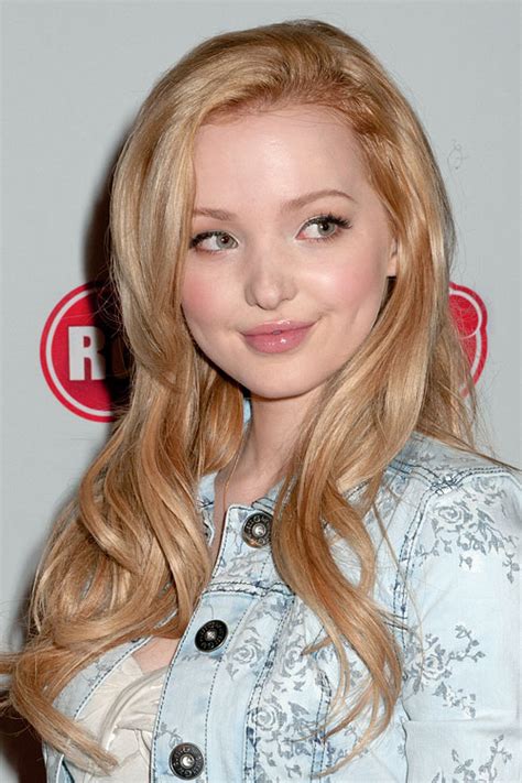 Dove Cameron Wavy Honey Blonde Hairstyle Steal Her Style