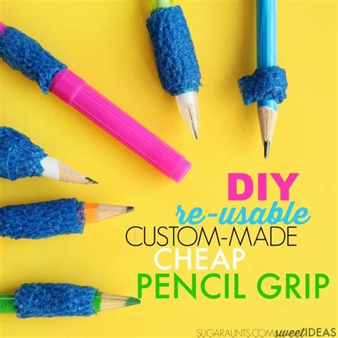 Cut the rubber band in half 2. Coban Pencil Grip | The OT Toolbox