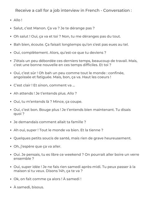 How To Speak On The Phone In French Very Useful French Expressions