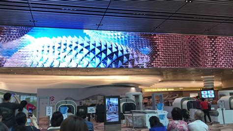 Changi Airport Terminal 4 Immersive Wall Youtube