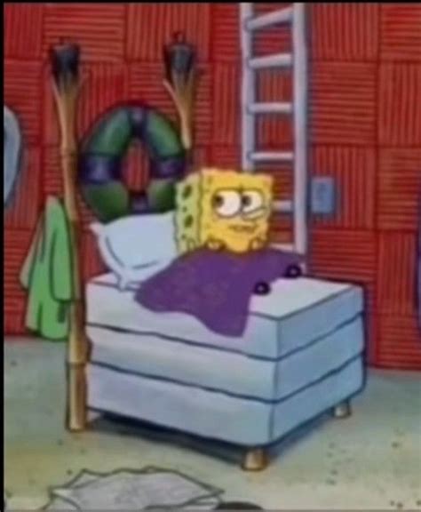 Spongebob In Bed