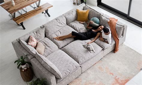 White Pit Sectional Sofa Tutorial Pics