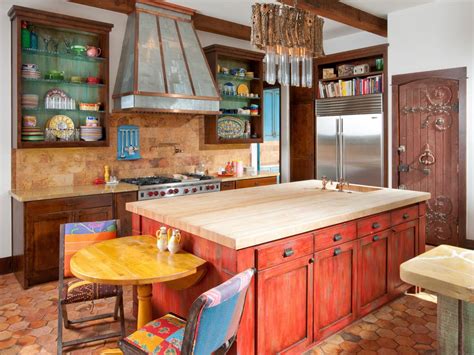It features tuscan kitchen tapenade backsplash mural with gorgeous cherry kitchen cabinets and amazing rare granite that was chosen to match the green, gold and cream tuscan colors colors in the mural. Tuscan Kitchen Paint Colors: Pictures & Ideas From HGTV | HGTV
