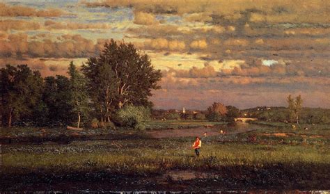 Paintings Of Spring George Inness 1 Mai 1825 3 August 1894 Pictor