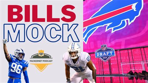 2021 Nfl Mock Draft Buffalo Bills Youtube