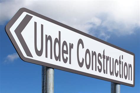 Under Construction Free Of Charge Creative Commons Highway Sign Image