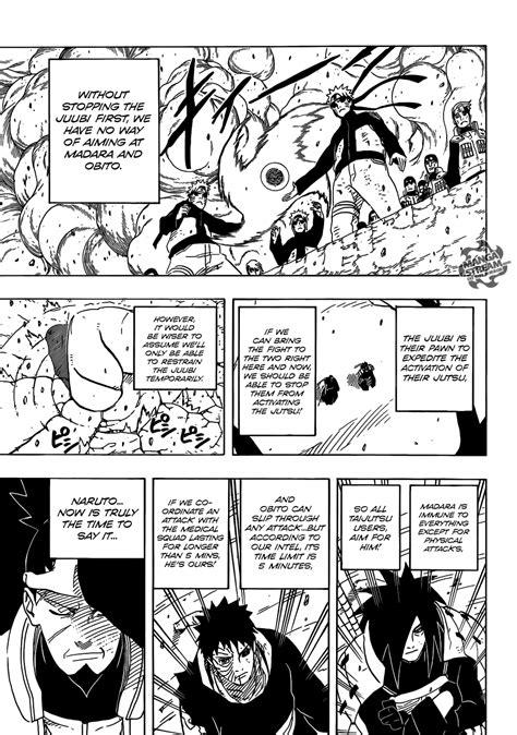 Naruto Shippuden Vol 64 Chapter 612 The Shinobi Alliance Jutsu Naruto Manga Online