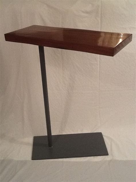 Check out our chair side table selection for the very best in unique or custom, handmade pieces from our coffee & end tables shops. Side Table/Laptop Bedside Swivel Table | Steelwood Design ...
