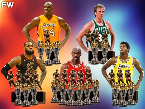 Top 10 Nba Players With The Most Finals And Regular Season Mvps