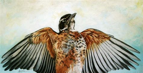8 photos · curated by sarah arellano. Red Robin Bird Realistic Animal Art Original Painting Painting by Linda Apple