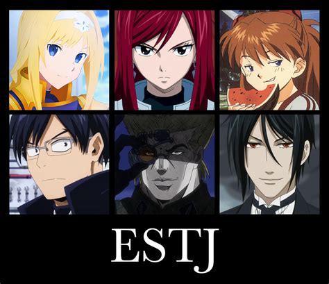 Mbti Anime Estj Rmbti