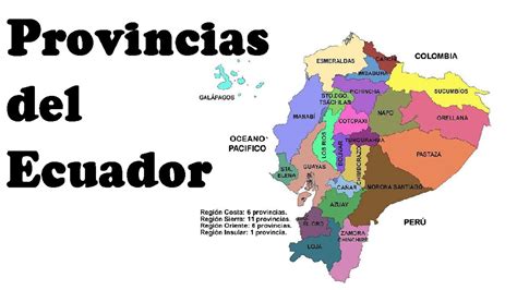 Conoce Todas Las Provincias Del Ecuador 2021 Ecuador En Línea