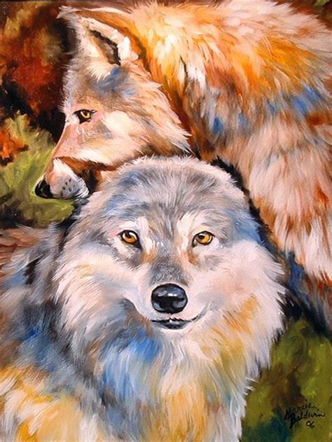 Wolf Love By Marcia Baldwin From Wildlife