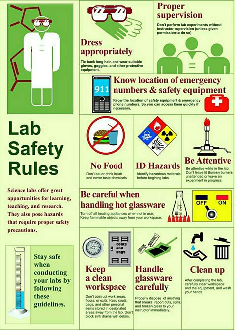 safety poster lab safety science lab safety science l