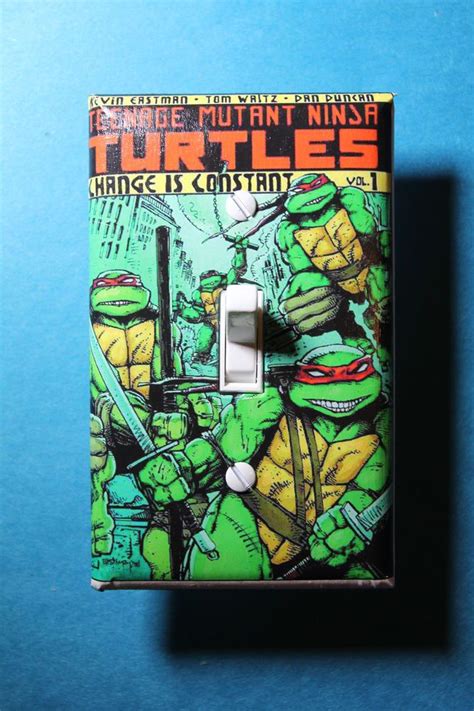 Teenage mutant ninja turtles annual 2020. Teenage Mutant Ninja Turtle Light Switch Cover comic book ...