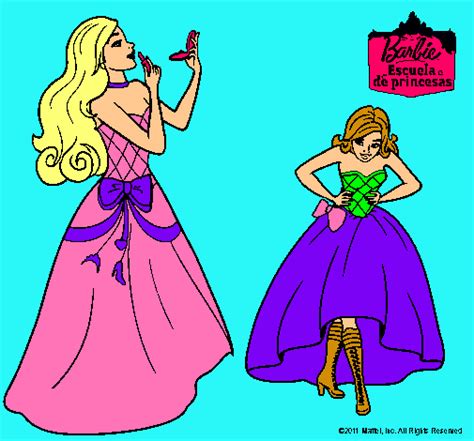 Dibujo De Barbie En Clase De Protocolo Pintado Por Ujjujuydr En Dibujos Net El D A A