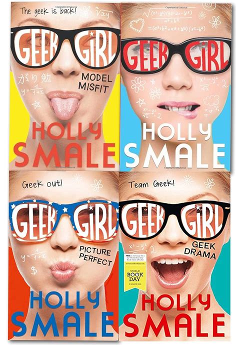 Geek Girl Series Holly Smale 4 Books Collection Set Picture Perfect Model Misfit Geek Girl