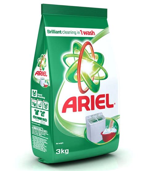 Ariel Washing Detergent Powder 3 Kg Pack Buy Ariel Washing Detergent
