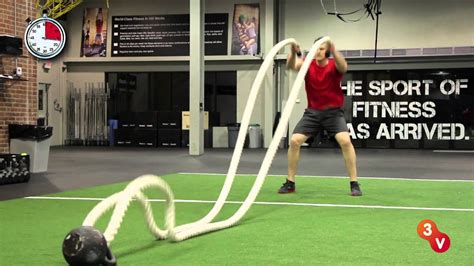 4 benefits of battle ropes. Rock the Battle Ropes - YouTube