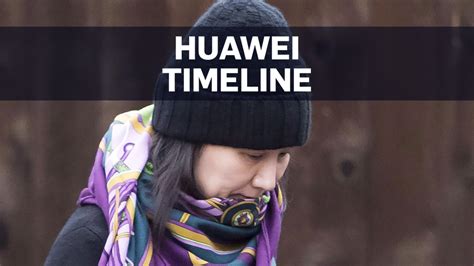 Huawei Timeline A Look At Meng Wanzhous Case