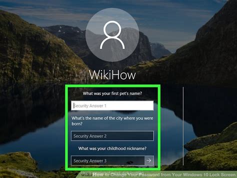 How To Change Your Password From Your Windows 10 Lock Screen