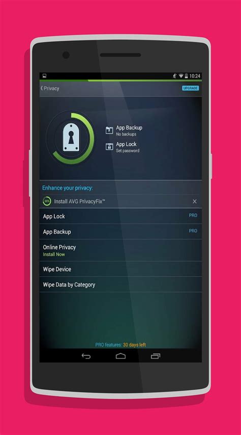 It will protect you while you are surfing the new, it takes care of your privacy and it even finds you mobile if you lose it. AVG Antivirus Security - FREE Android app Free Download ...