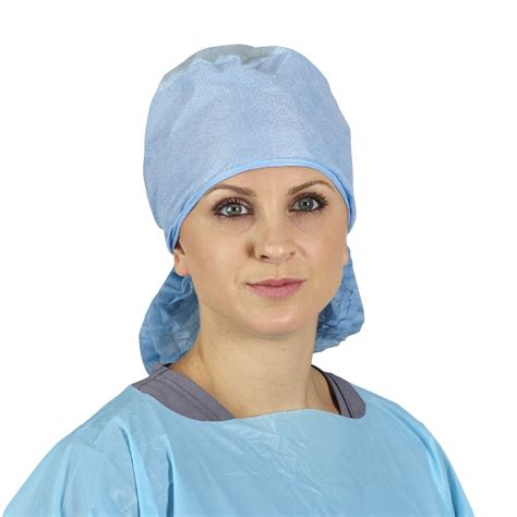 Cover Max 47317 Single Use Surgical Caps Disposable Surgeon Hair Caps