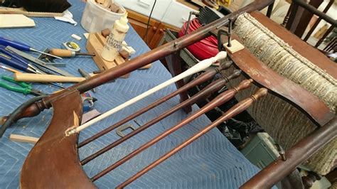How To Fix Rocking Chair Spindle Image To U