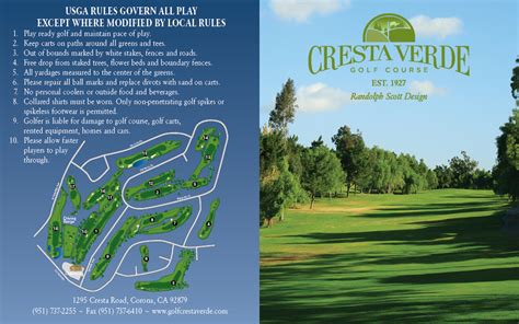 Whirlwind Golf Course Map Grainger Design