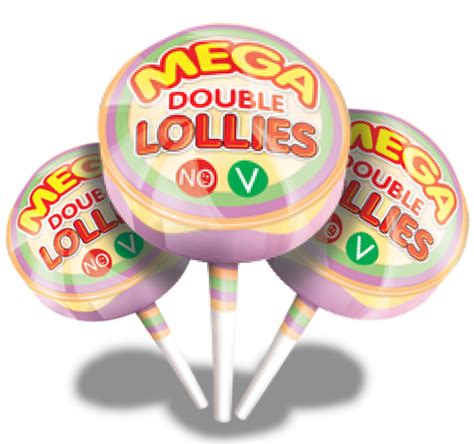 Mega Double Lolly 3 Individual — Mollies Sweets