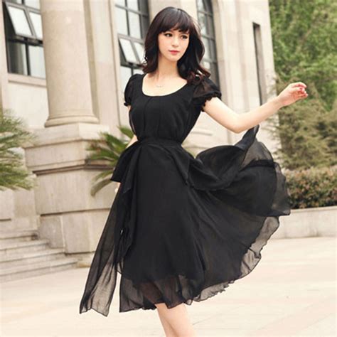 Summer Dress Korean Style Women Maxi Prom Party Dresses Fashion