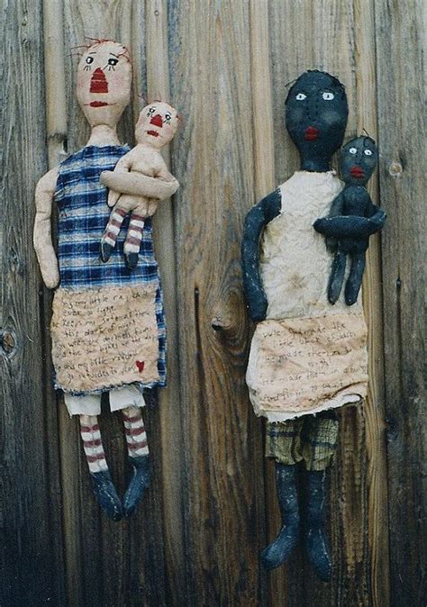 Primitive Black Doll Pattern Raggedy Ann Style By Hickety Pickety 5