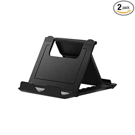 2 Pack Universal Adjustable Portable And Foldable Cell Phone Stand Holder