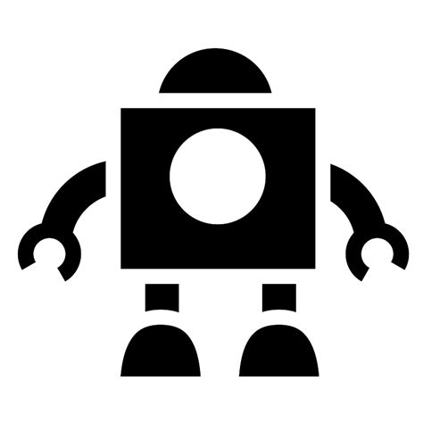 Vintage Robot Vector Svg Icon Svg Repo