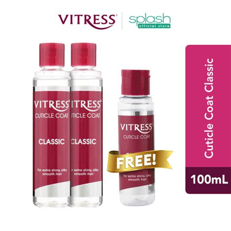 Buy 2 Get 1 Vitress Hair Cuticle Coat Classic 100 Ml Free 50ml