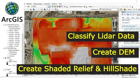 Working With Lidar Data How To Create DEM In ArcGIS YouTube