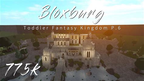 Bloxburg Toddler Fantasy Kingdom Speedbuild P6 Youtube