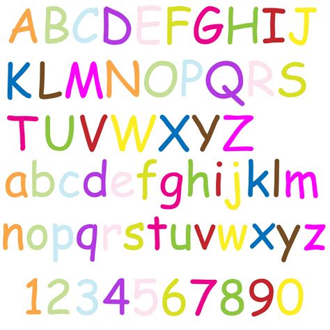 Alphabet Letters Colorful Free Stock Photo Public Domain Pictures