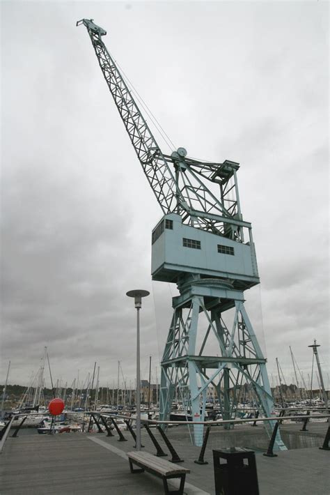 Preserved Dockside Crane 1 St Marys Island Chatham Kent Flickr