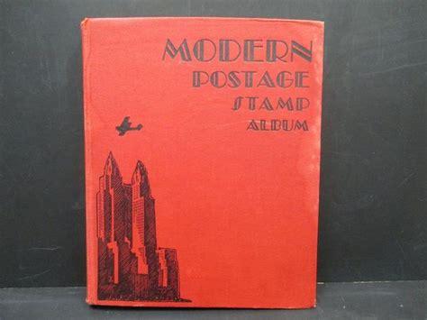 Modern Postage Stamp Album Fully Illustrated Postage Stamp