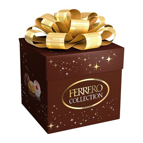 Ferrero rocher collection, fine hazelnut milk chocolates, 24 count gift box, assorted coconut candy and chocolates, 9.1 oz, perfect father's day gift for dad. Caixa de Bombom Sortido Ferrero Rocher Collection 65,5g ...