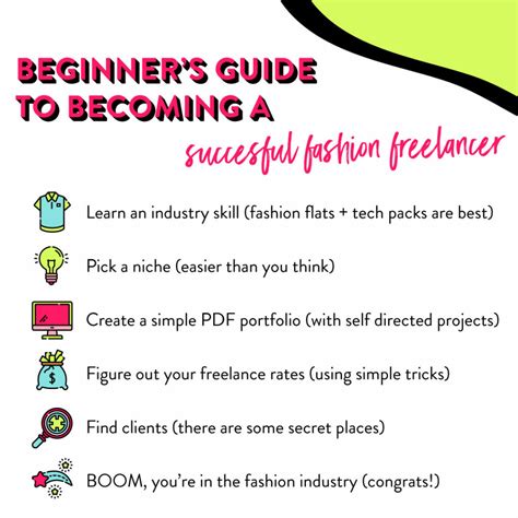 The Beginners Guide To Becoming A Freelance Fashion Designer