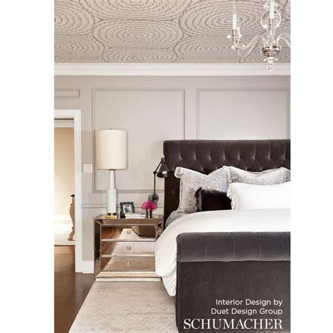 Schumacher Wallcovering For Every Decor Bedroom Interior Wall